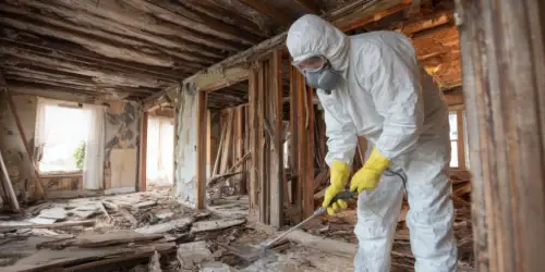 Professional collection is required for all asbestos-containing materials, including:
